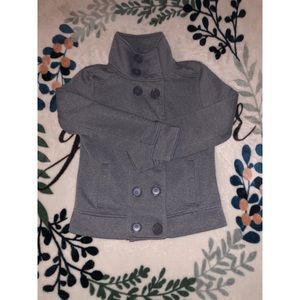 Grey Button Coat